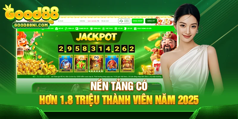 Nền tảng có hơn 1.8 triệu thành viên năm 2025
