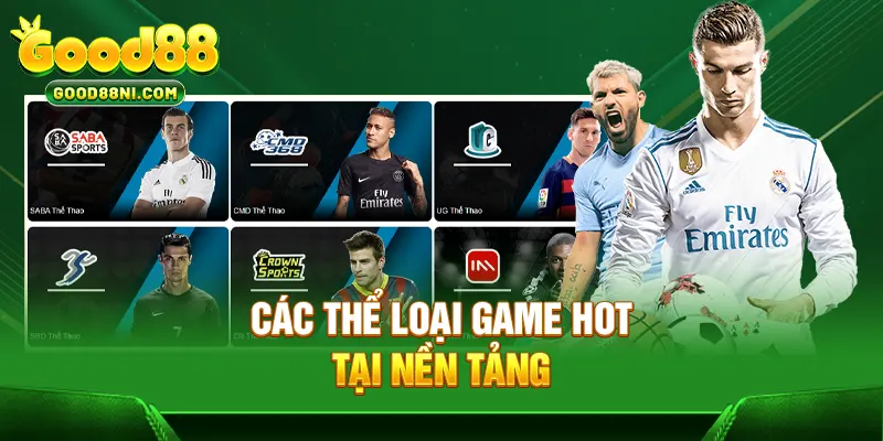 Các thể loại game hot tại nền tảng