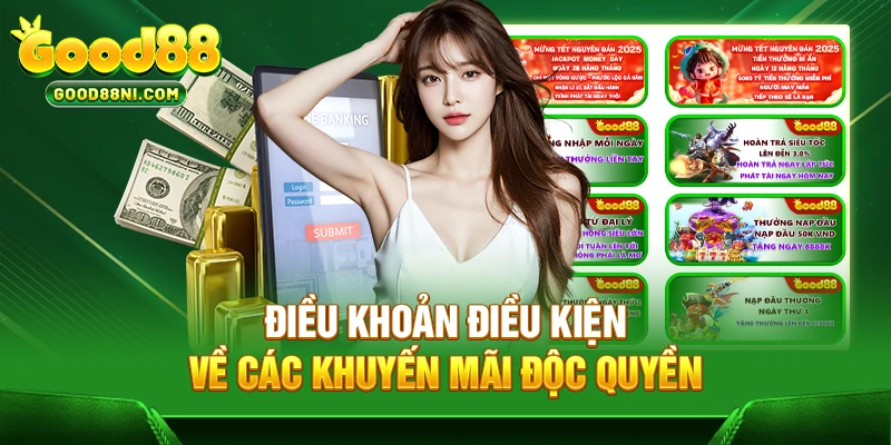 Điều khoản điều kiện về các khuyến mãi độc quyền