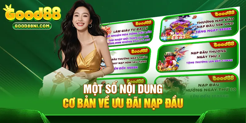 Một số nội dung cơ bản về ưu đãi nạp đầu