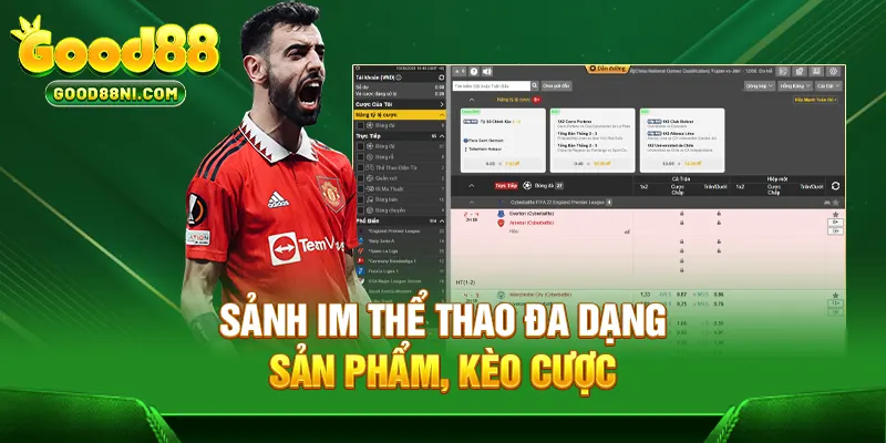Sảnh IM thể thao đa dạng sản phẩm, kèo cược
